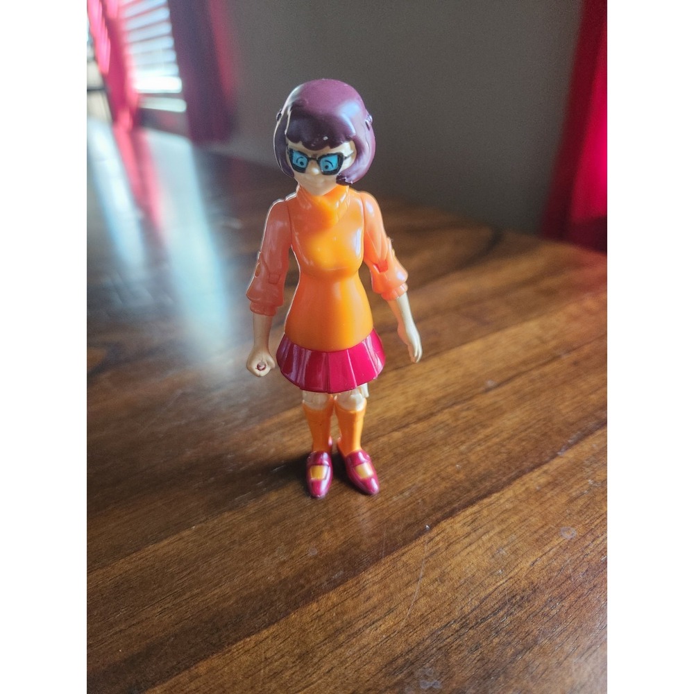 Scooby Doo Mystery Inc Velma Action Figure 4" Hanna Barbera Toy Articulated VTG